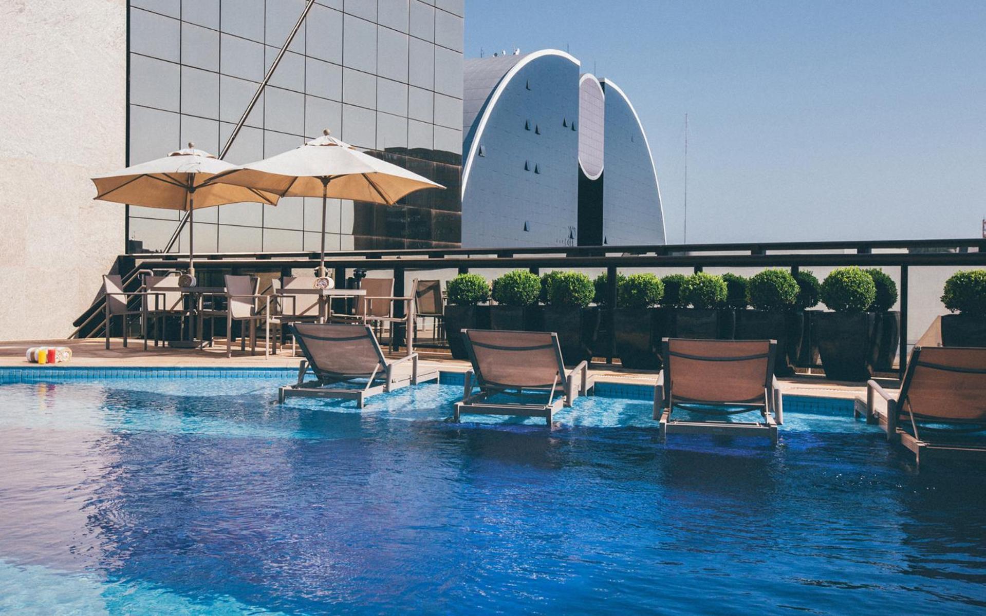 Flat Luxo Particular - Cullinan Hplus Brasilia Exterior foto